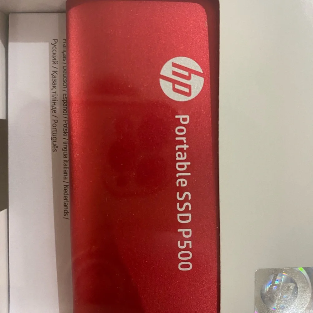 HP White and Blue Product Information Sheet